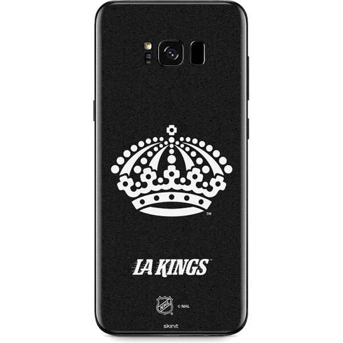 NHL Los Angeles Kings Black Background Galaxy S8 Plus Skin
